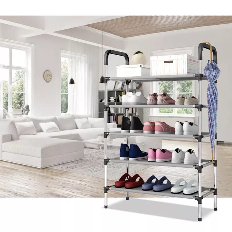 6 Layers Shoe Rack Steel - High Quality